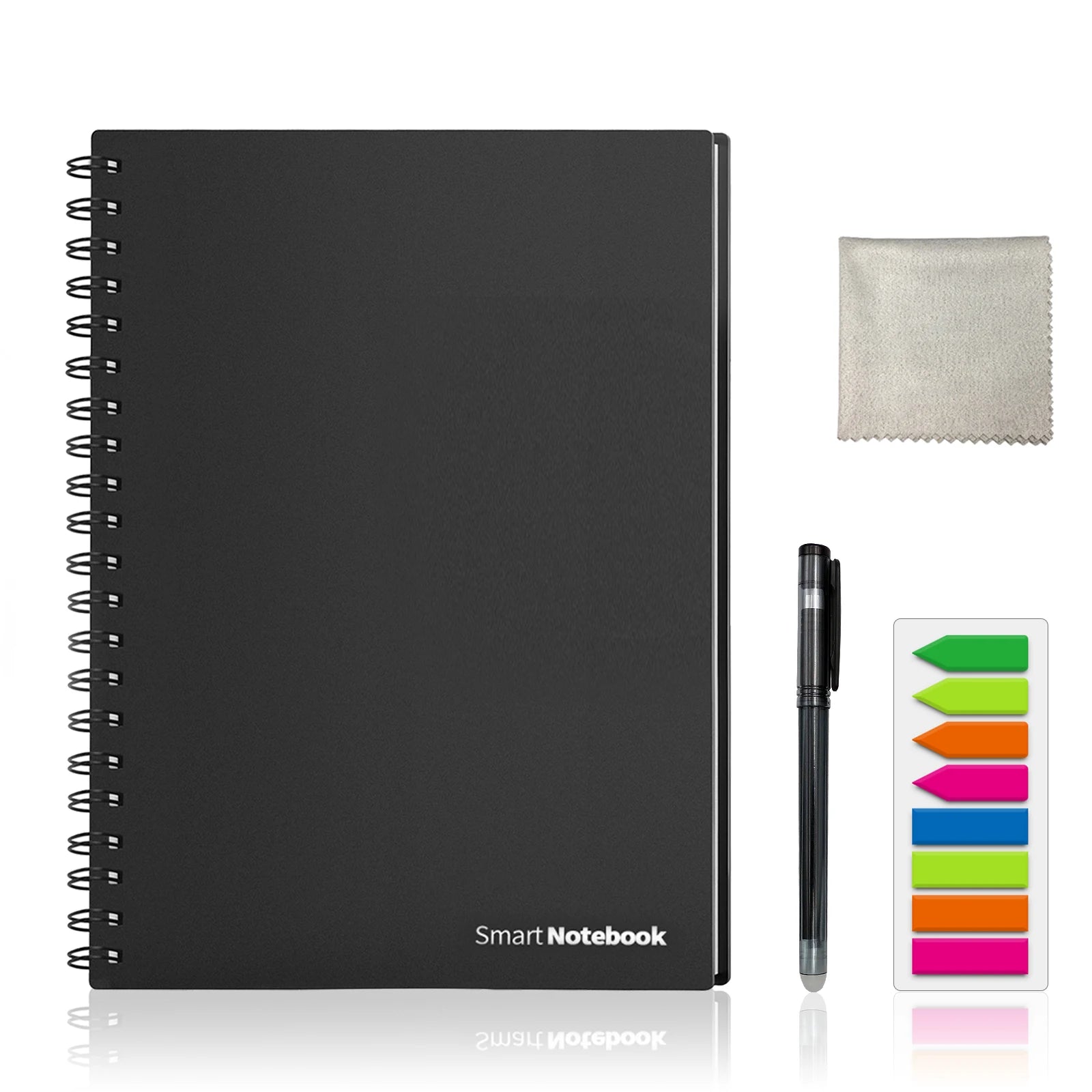 A5 B5 Smart Erasable Notebook Paper Erase Notepad Note Pad Lined With ...