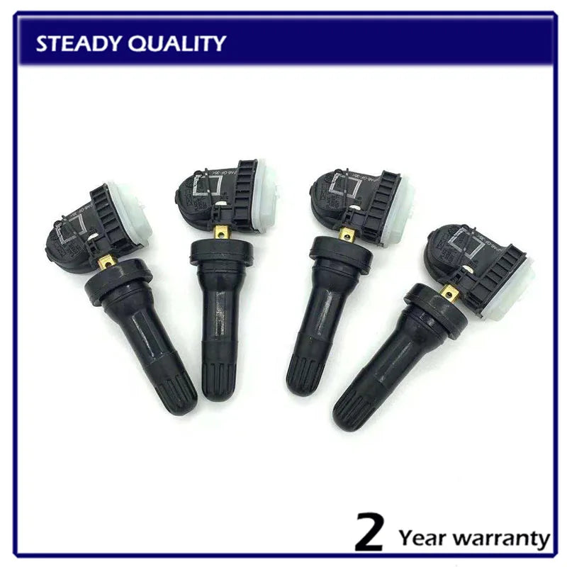 Set di sensori TPMS per Ford Focus Kuga Mondeo Mk5 EV6T-1A150-CB-CC 433MHz, metallo e plastica