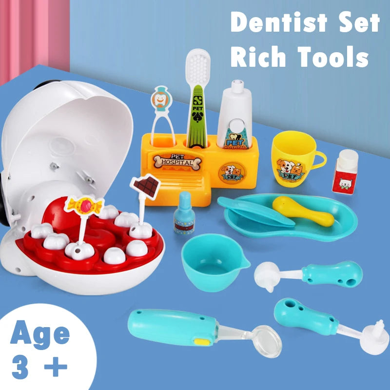 Pet Dentist Toy &ndash; Educational Dental Playset For Kids