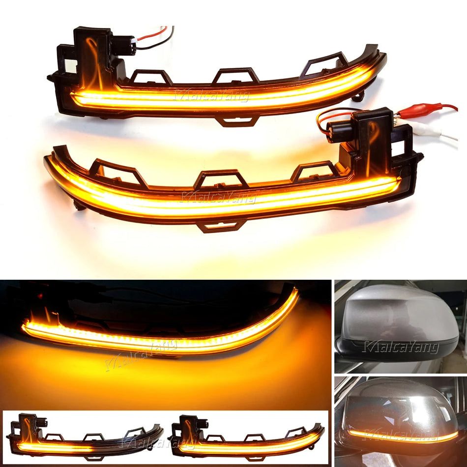 Lampes clignotantes LED séquentielles dynamiques pour BMW X3 X4 X5 X6 F25 F26 F15 F16