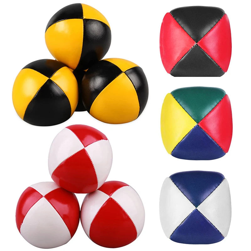 BZS10007 3PCS Net Set Juggling Balls &ndash; Soft PU Construction