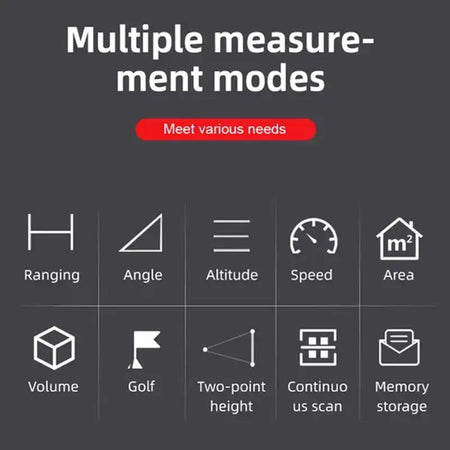 Touch Screen Golf Range Finder 600m Flag Lock KMC600