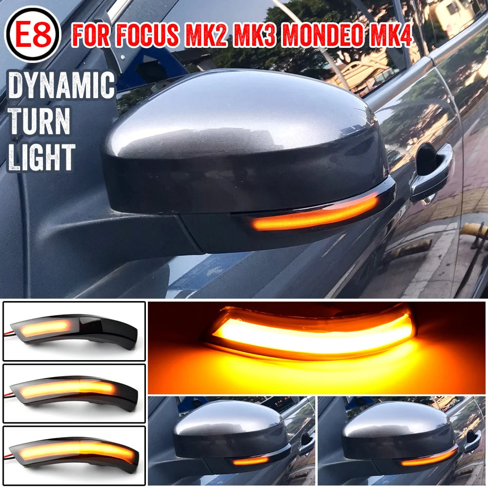 LED dynamiczne kierunkowskazy dla Ford Focus Mk2 Mk3 Mondeo Mk4