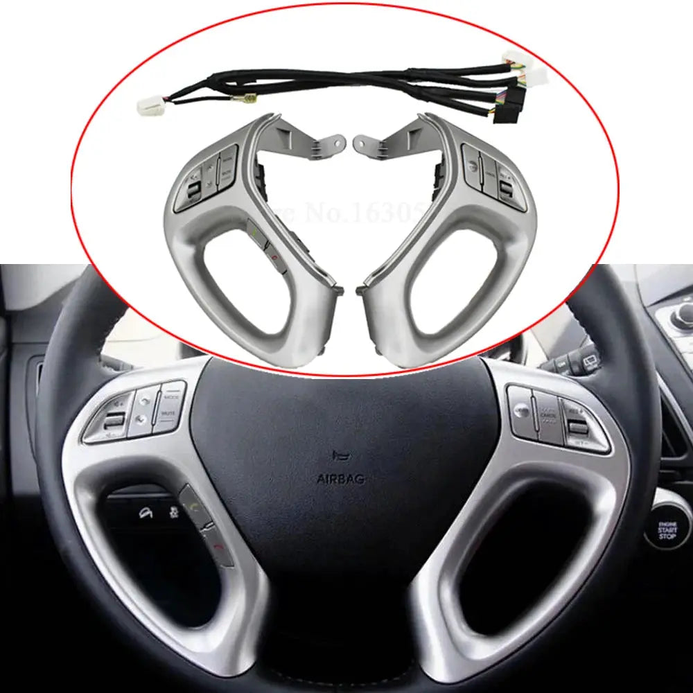 Steering Wheel Audio Control Switch Cruise Control Switch FOR HYUNDAI IX35 TUCSON 2009-2015 96700-2S400SAS 96700-2S100SAS by InterCyprus Trading Ltd