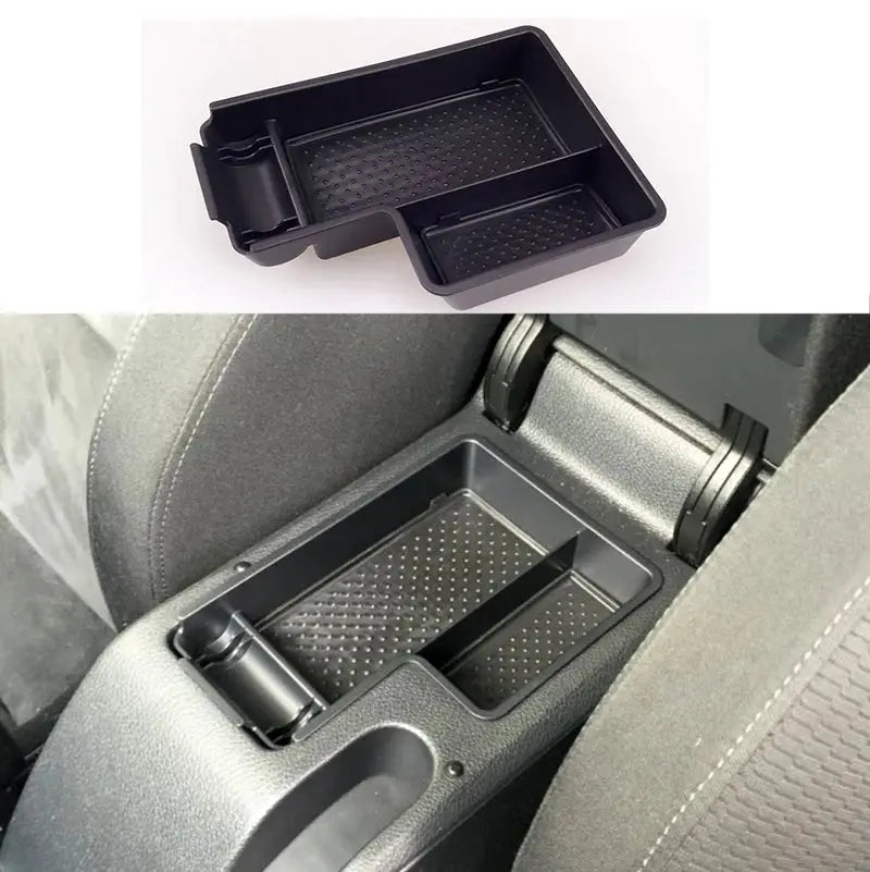 For Volkswagen VW Golf MK6 / Scirocco / Jetta MK5 Armrest Storage Box Center Console Organizer Glove Tray Phone Holder Case Bin by InterCyprus Trading Ltd