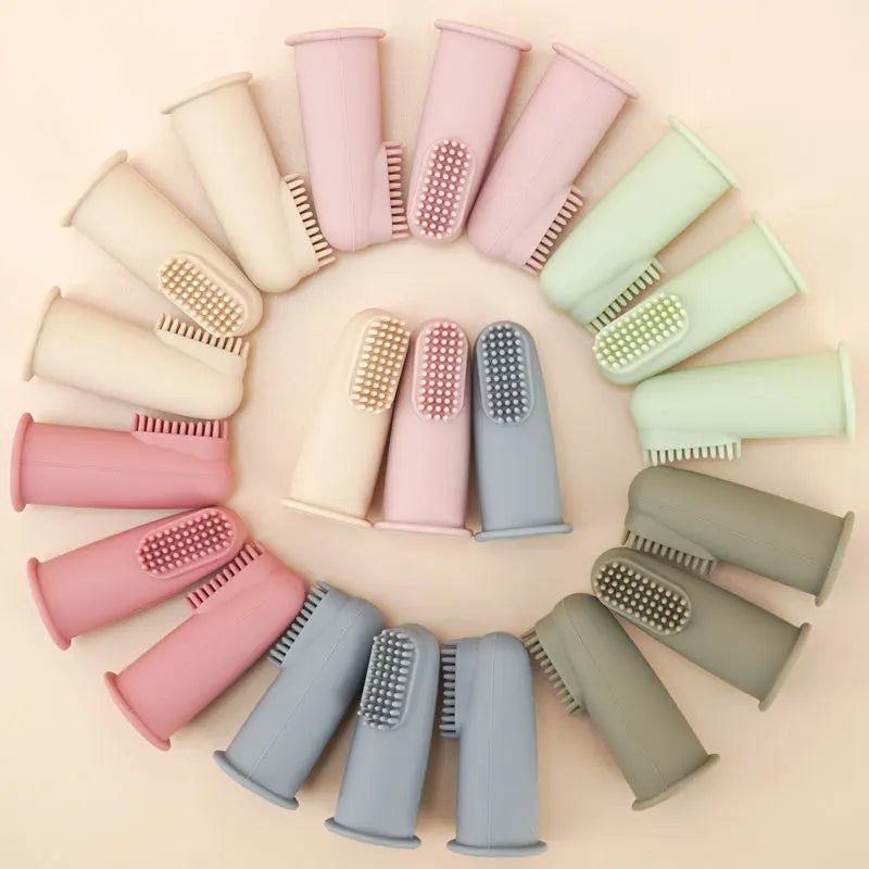 Children's Silicone Finger Toothbrush for Healthy Oral Care