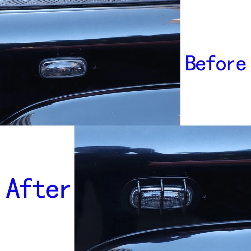 2ks Nerezový kryt blinkrů Defender 2004 2019