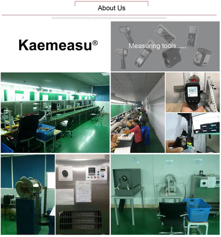 Kaemeasu Handheld Infrared Thermometer Noncontact Laser