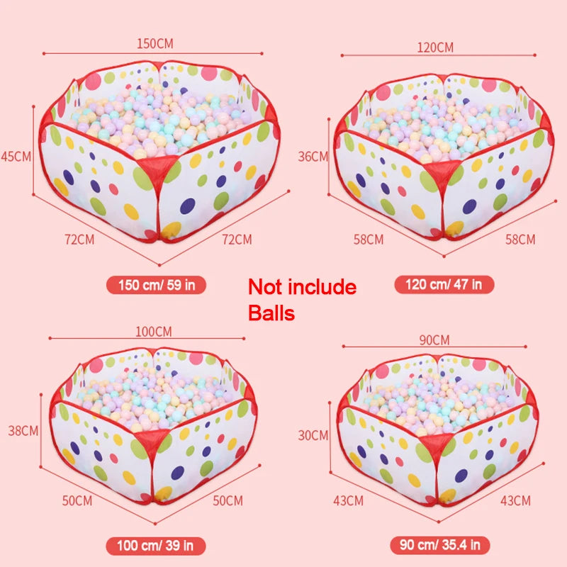 1.5m Ball Pit With Basket Ocean Pit Pool &ndash; Educational Toy