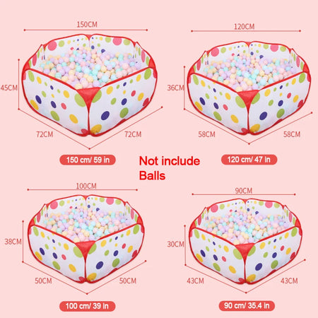 1.5m Ball Pit With Basket Ocean Pit Pool &ndash; Educational Toy