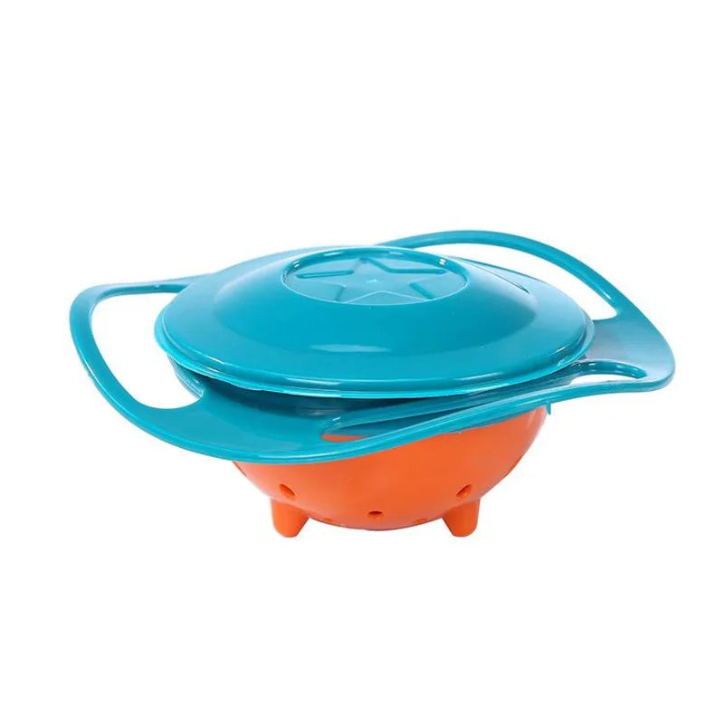 Kids 360&deg; Gyro Bowl &ndash; Spill-Proof Feeding Dish for Active Little Eaters