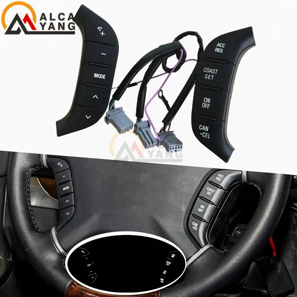 Steering Wheel Audio Control Switch For Mitsubishi Pajero by InterCyprus Trading Ltd