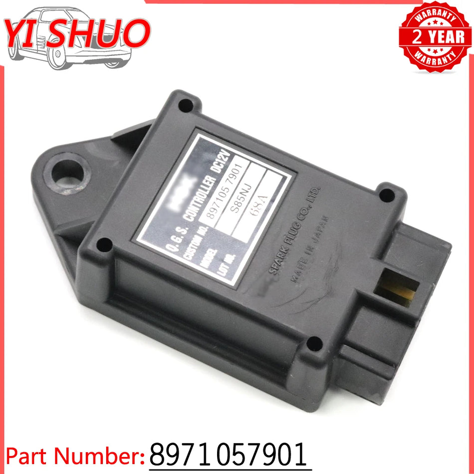 Minuterie de relais de bougie de préchauffage Hitachi ZX30U, 12V, 6 broches pour moteurs EG30