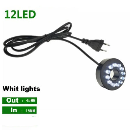 MEMEOKON Underwater LED Circle Light &ndash; IP68 Waterproof EU White / CHINA