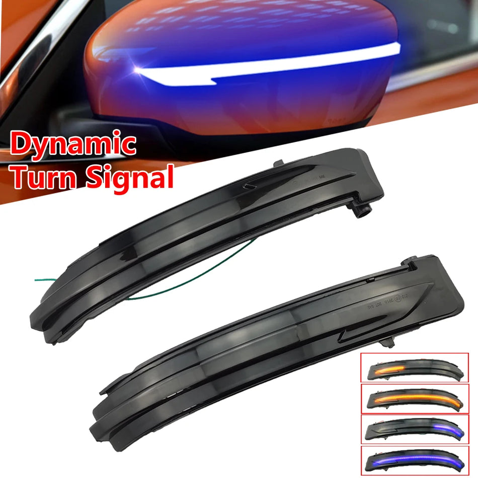 LED dinamična puščica za smerne svetilke v ogledalu za Nissan X-Trail T32, Qashqai J11
