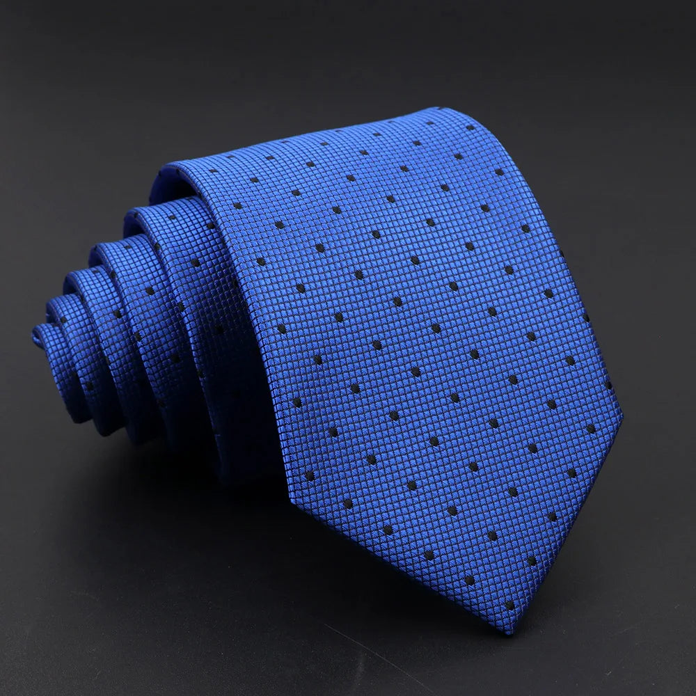 Classic Striped Necktie for Men - Perfect for Weddings and Formal Events 26