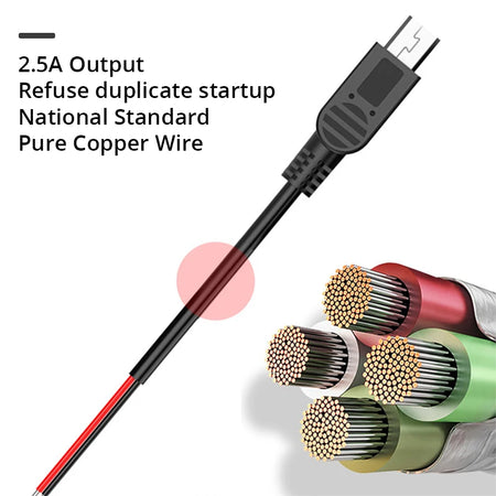 Acceo Z01P 3.5m Hardwire Cable - Parking Monitor Ready