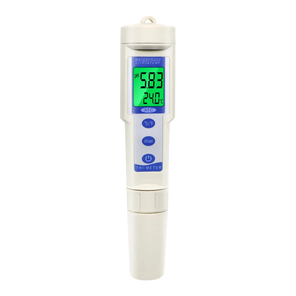 Waterproof PH TDS EC Meter &ndash; All In One Water Tester Type1