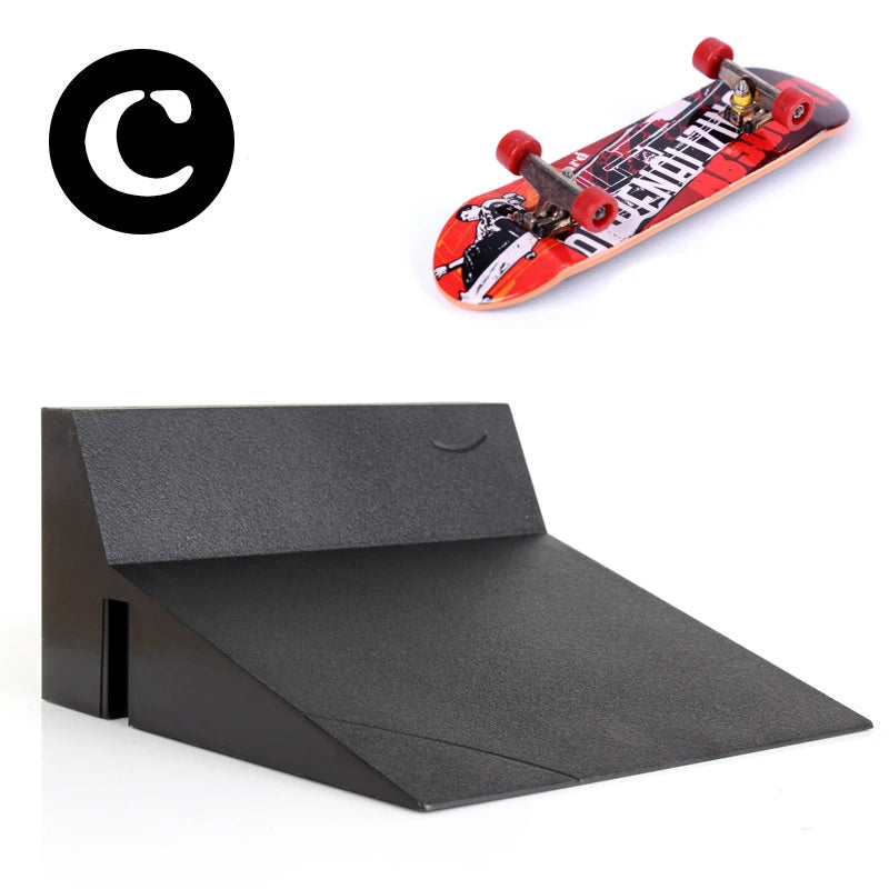 Brozebra TTS00112 Finger Skateboard &ndash; Durable Practice Deck C 2pcs