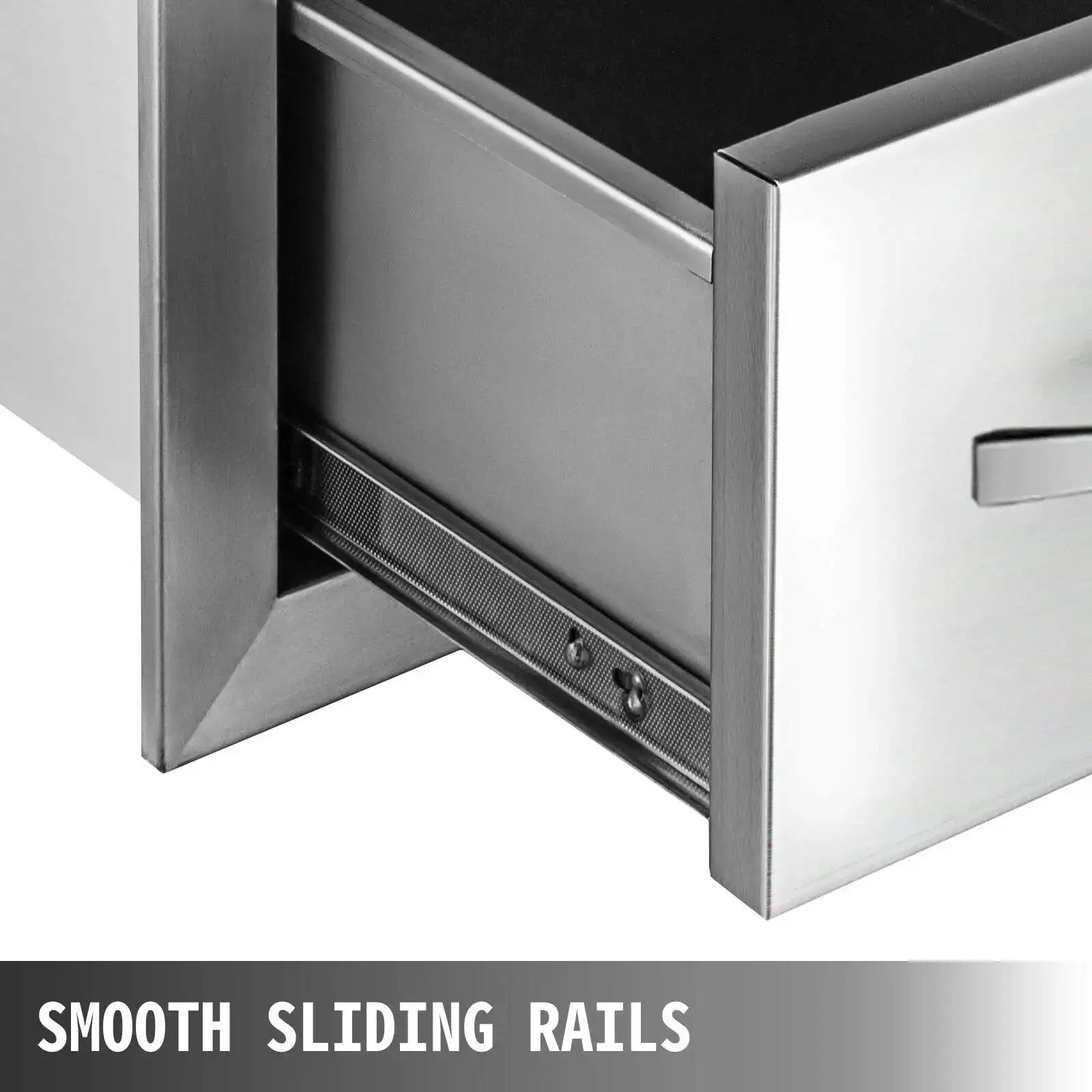 Stainless Steel Outdoor Drawers With Handle BBQ Island