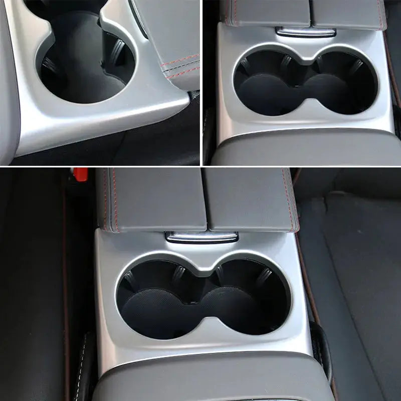 Vtear Car Cup Holder Cover Interior Decoration Frame Center Console Cup Slot Protect Trim Accessories For Citroen C5 Aircross by InterCyprus Trading Ltd