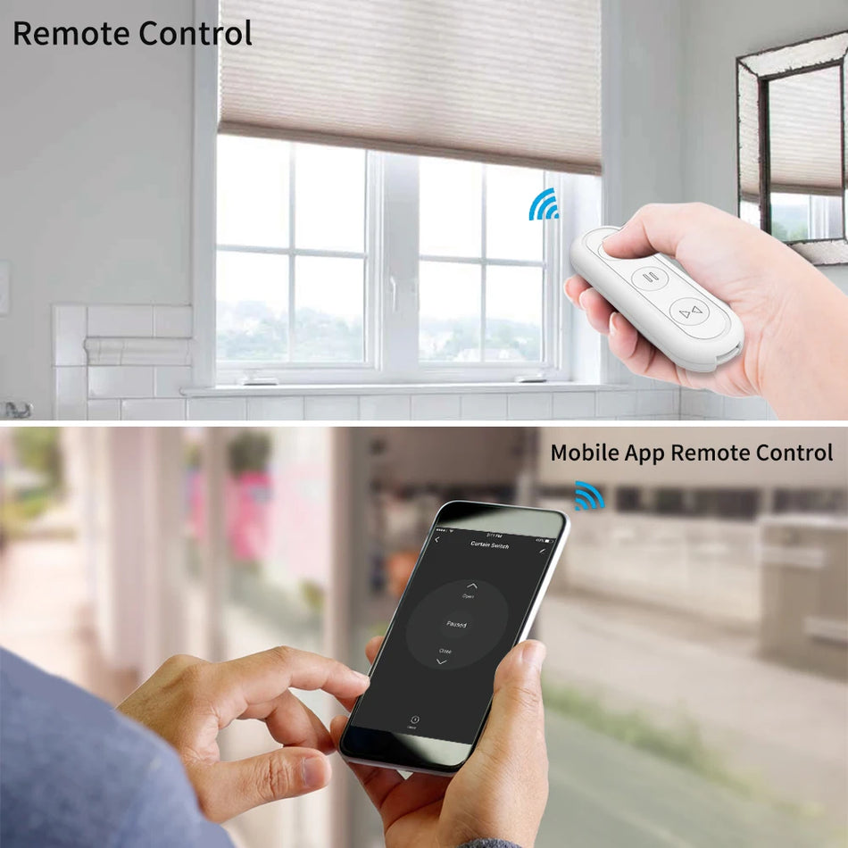 Smart Curtain Switch for Google &amp; Alexa