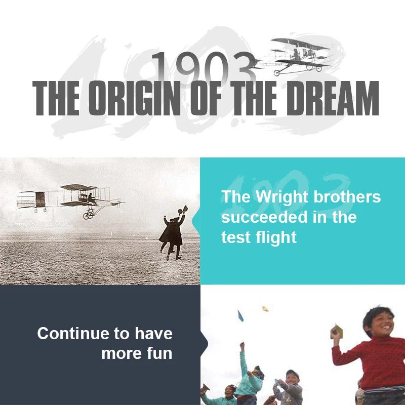 Hywiwine 2.4G Mini EPP Foam RC Drone - Indoor/Outdoor Electric Model Airplane