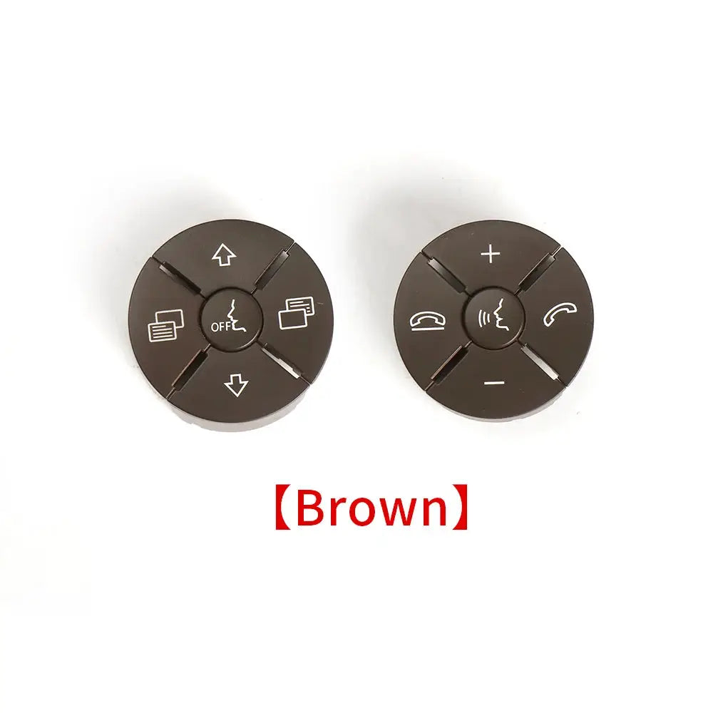 For Mercedes W164 W251 Car Multi-function Steering Wheel Key Control Knob Button Cover For Benz ML GL R Class 1648700558 by InterCyprus Trading Ltd