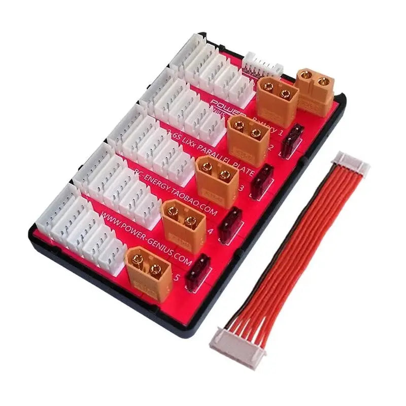Rc 2-6S 2-8S T / XT60 / XT90 / XT30 /JST Lipo Battery Parallel Charging Board for Imax B6 B6AC B8 Quick Charge For Rc Models by InterCyprus Trading Ltd