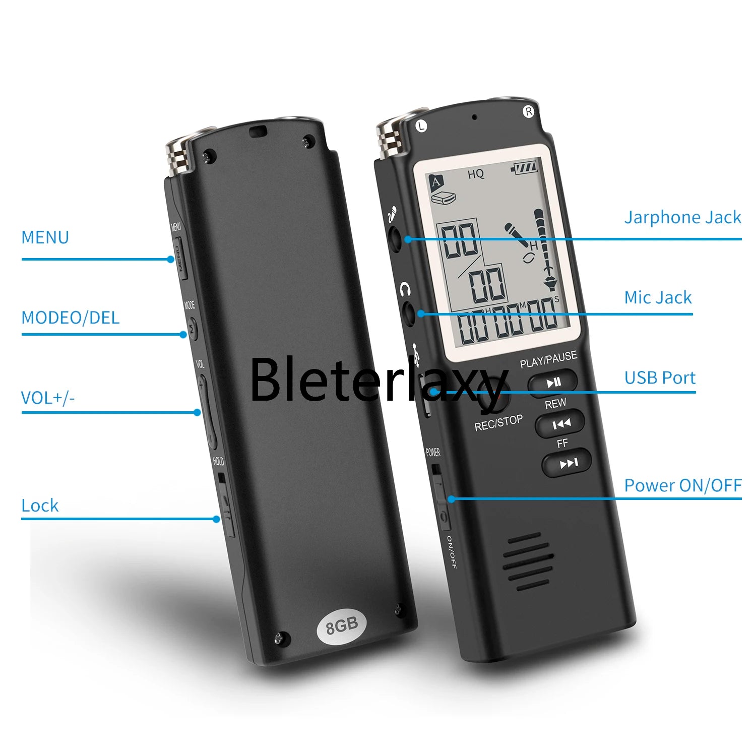 Mini Spy USB Voice Recorder