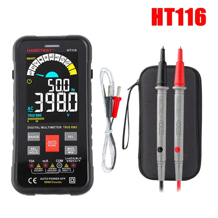 600V Smart Digital Multimeter NCV 6000 Counts Diode Test HT116 / CHINA