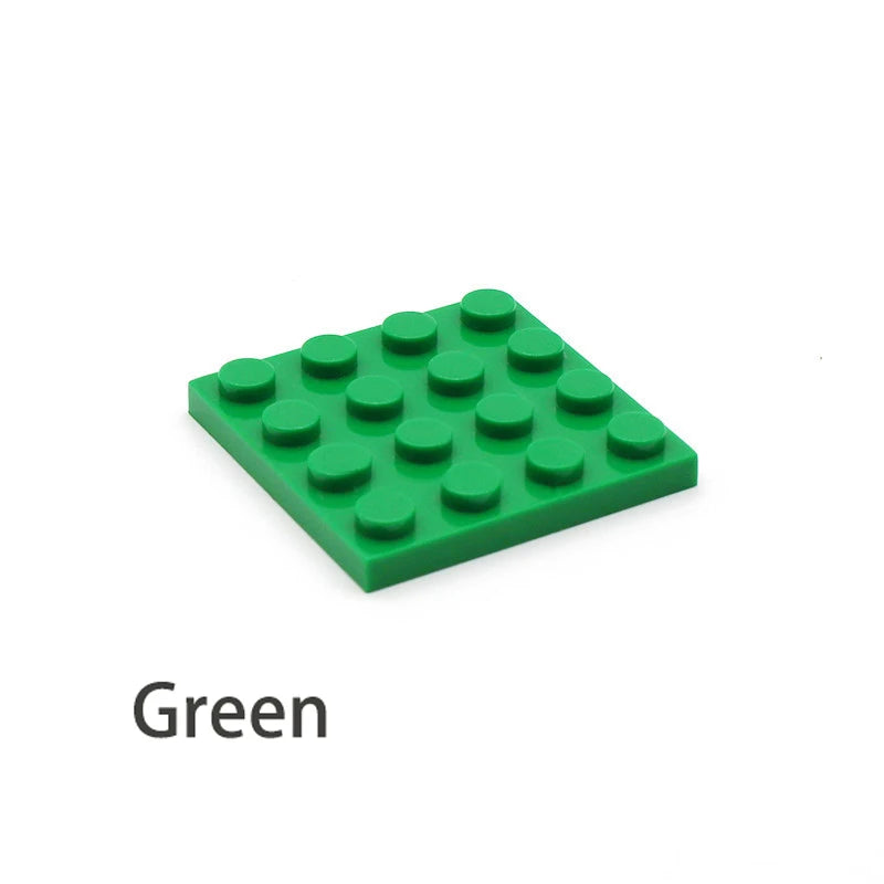 APAN SAPIOBricks 150pcs Thin 4x4 12 Colors - Educational Green 150PCS