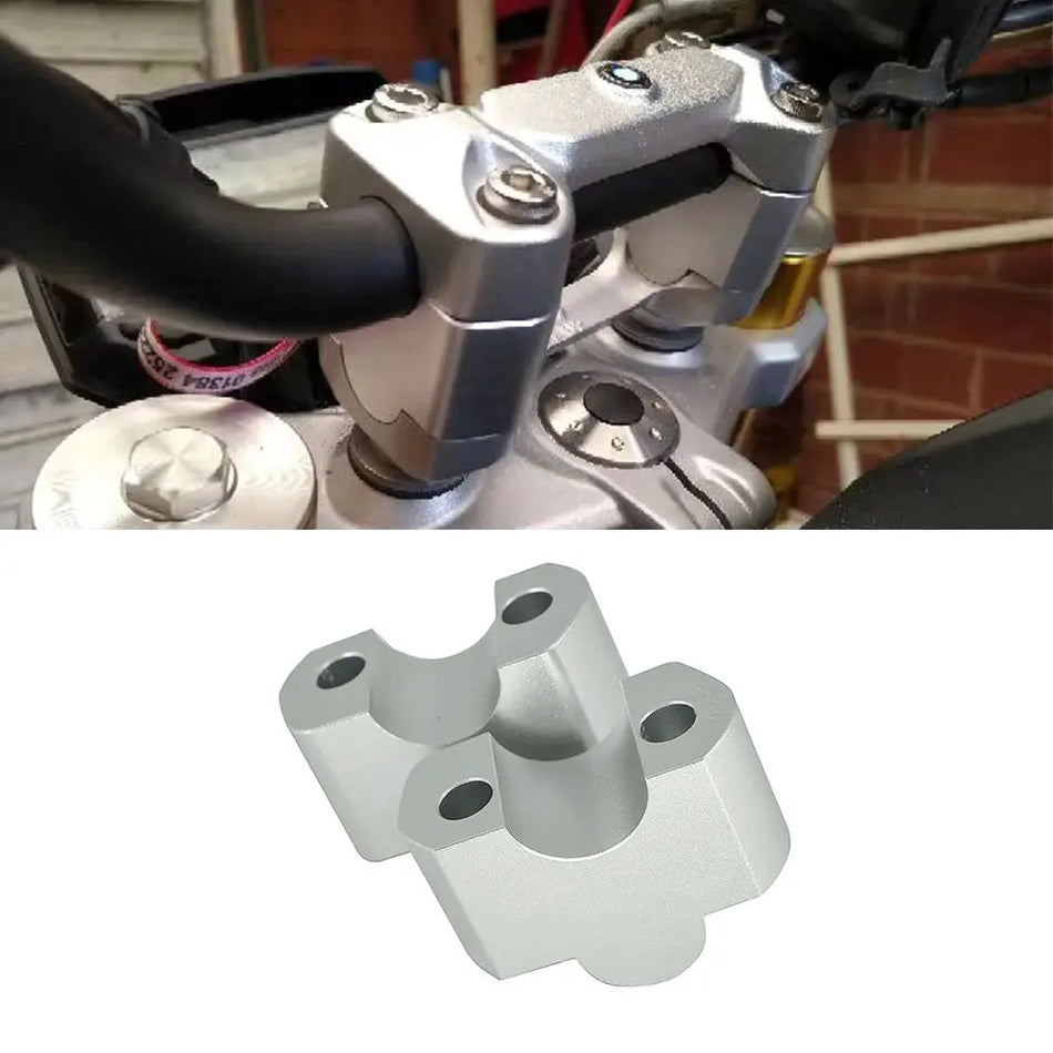 Motorcycle Handlebar Riser For BMW G310GS G310R G310 G 310 GS R 2017-2021 Handle Bar Heighten Extend Mount Clamp Adapter CNC by InterCyprus Trading Ltd