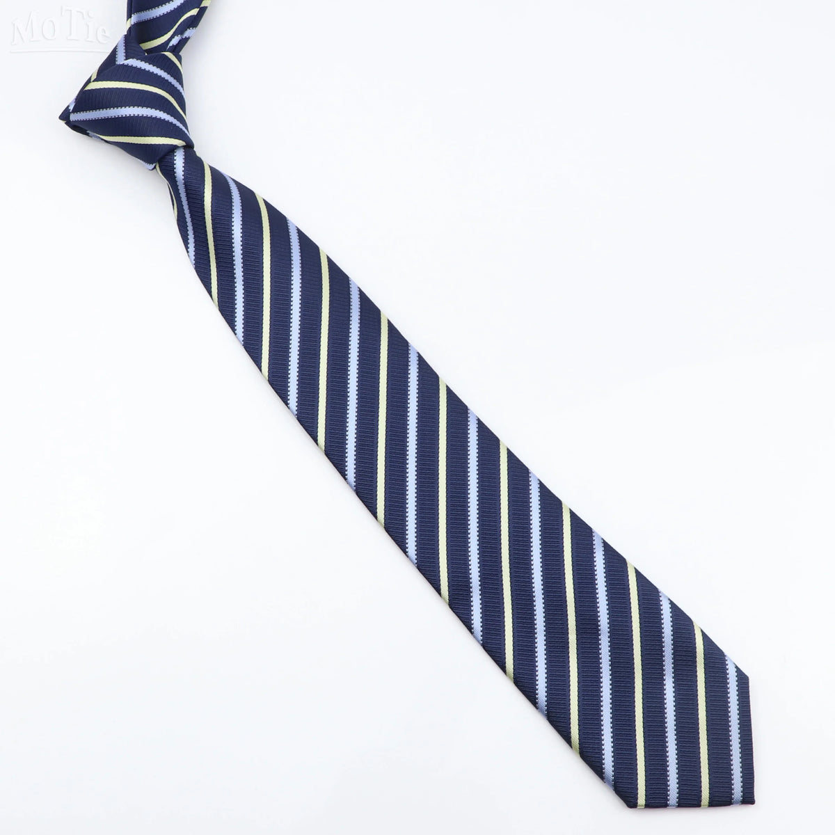 Classic Striped Necktie for Men - Perfect for Weddings and Formal Events