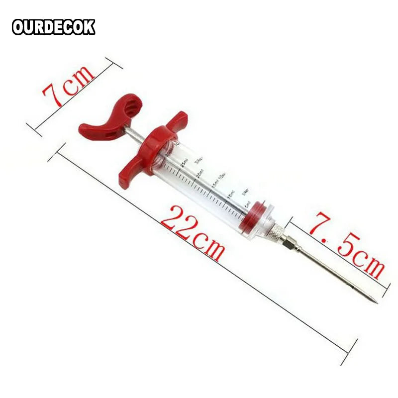 NoEnName_Null BBQ Syringe - Barbecue Marinade Injector Tool