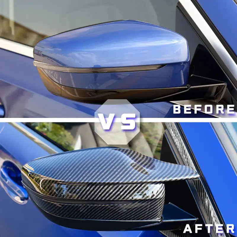 Bright Black Side Wing Mirror Covers For BMW G30 G38 M4