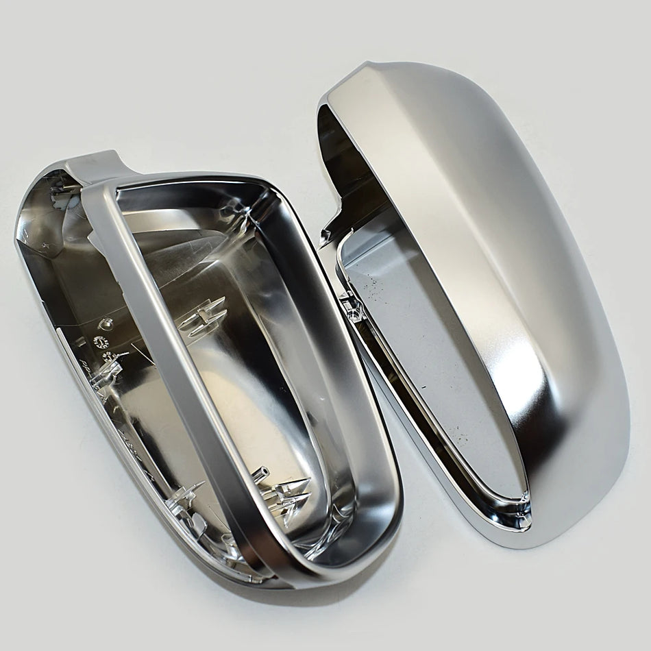Capas de Espelho Lateral Matte Chrome para Audi A4 S4 B6 B7