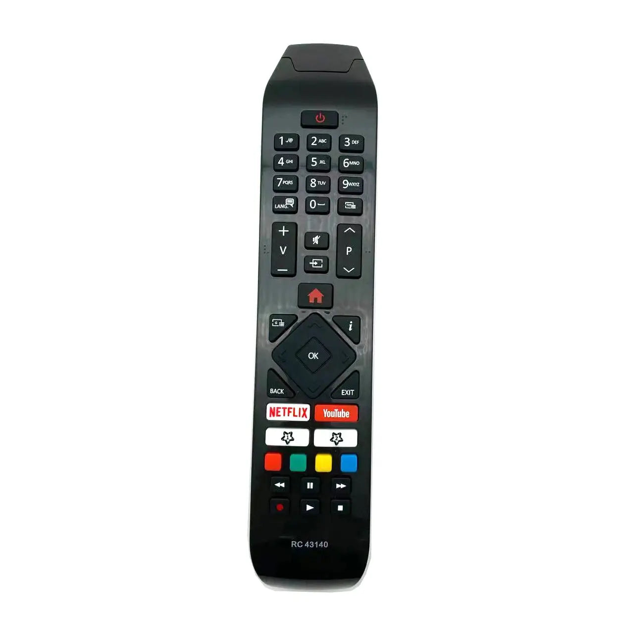 Hitachi Model Remote Control Hitachi Smart TV Remote Control RC43140 Compatible with Multiple Model ...