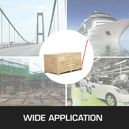 SucceBuy 5-6FT Pry Lever Bar &ndash; Labor Saving Ergonomic Handle