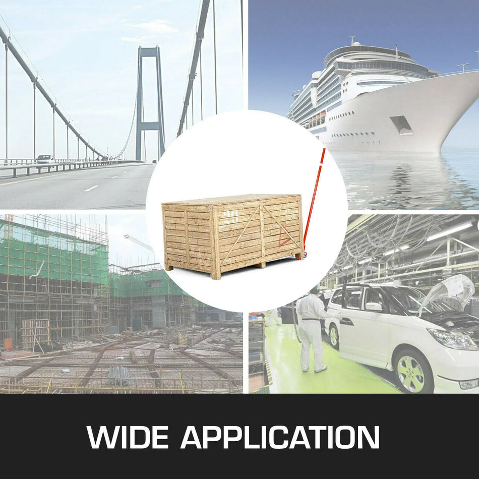 SucceBuy 5-6FT Pry Lever Bar &ndash; Labor Saving Ergonomic Handle