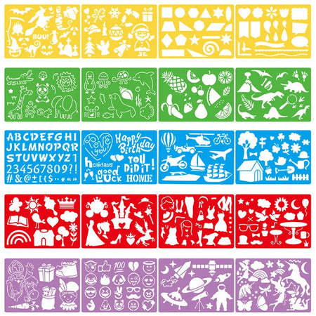 Brozebra BZS00017 20Pcs Drawing Set &ndash; Creative Learning Aids