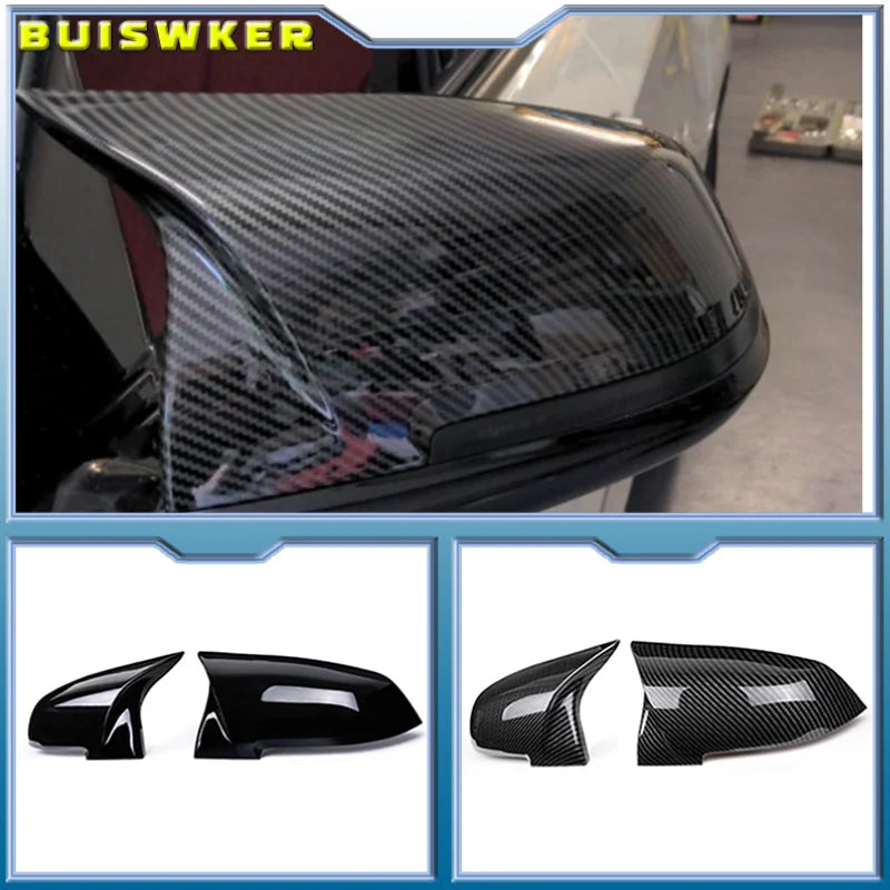 Carbon Fiber Mirror Covers For BMW 1 2 3 4 Series F20 F30 F31 F32 F36 320i 328i M3 M4