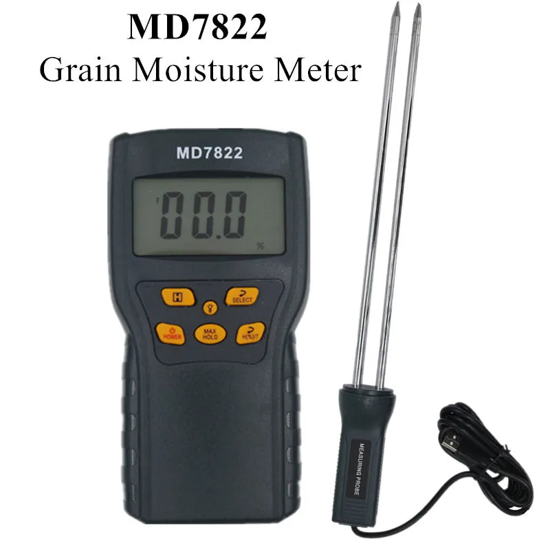 MD7822 Grain Moisture Meter &ndash; High Precision Humidity Meter Default Title