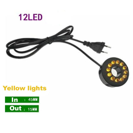 MEMEOKON Underwater LED Circle Light &ndash; IP68 Waterproof Yellow / CHINA