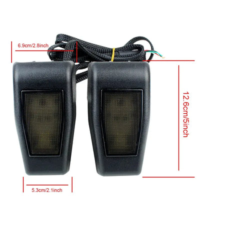 High Rear Brake Light Tailgate LED lights 3RD Brake Rear Lamp for Jeep Wrangler Jk 07-17 by InterCyprus Trading Ltd