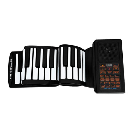 61 Keys Mini Roll Up Piano &ndash; Portable Silicone Keyboard