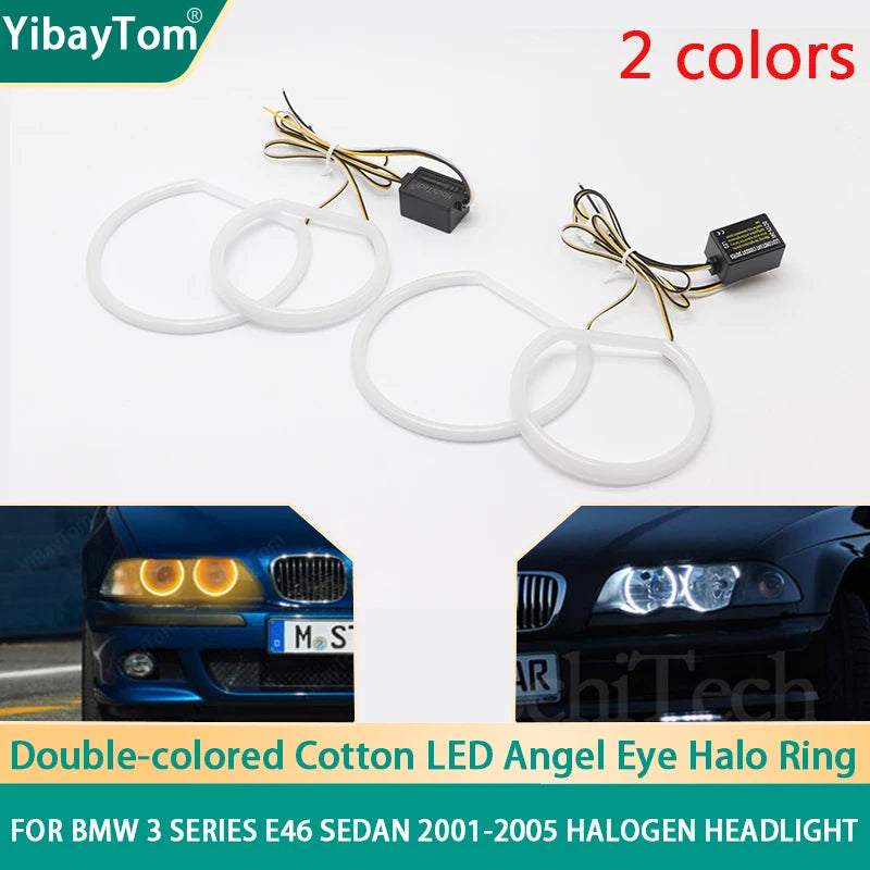 Kit de Anillo de Ojos de Ángel LED con SMD para BMW Serie 3 E46