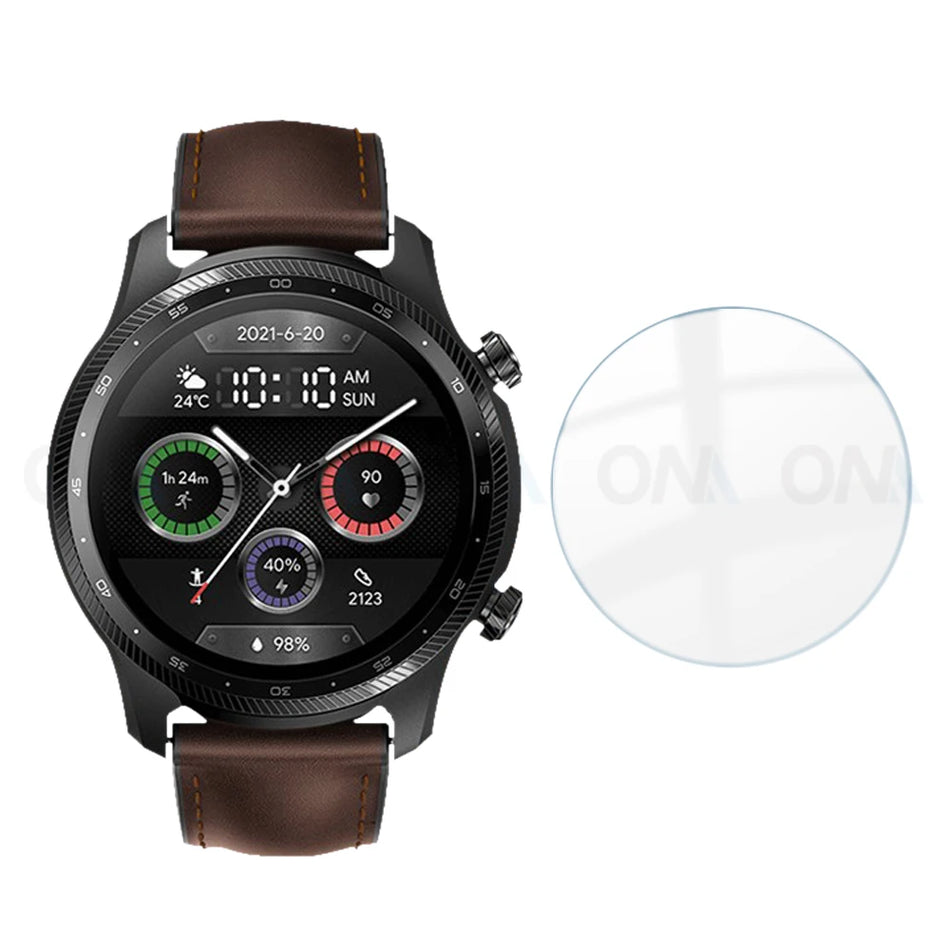 🟠 Για το Ticwatch Pro 3 Ultra GPS Smart Watch Pressed Glass Screen Protector για Ticwatch Pro X Προστατευτικό κάλυμμα αξεσουάρ