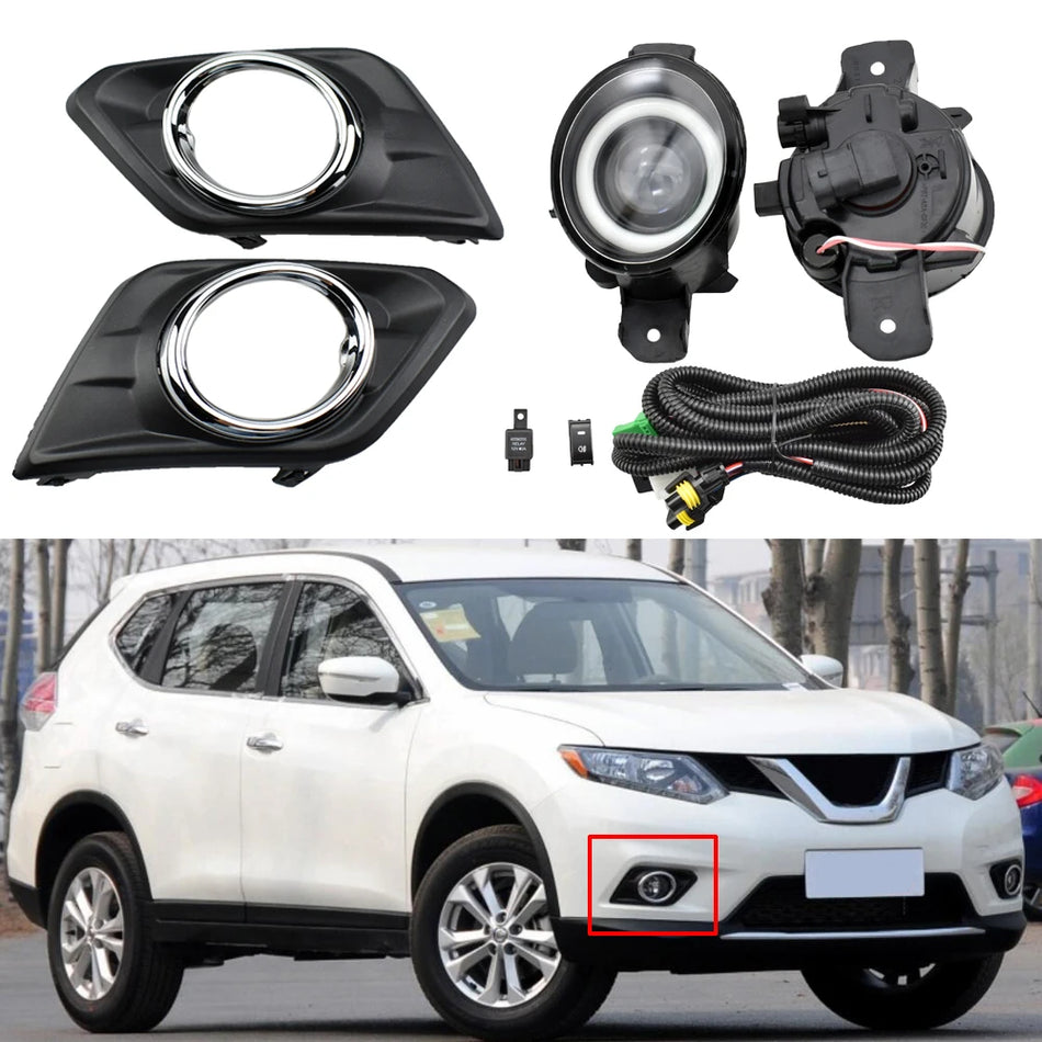 LED meglenka z ABS za Nissan Rogue X-Trail T32 2014-2017