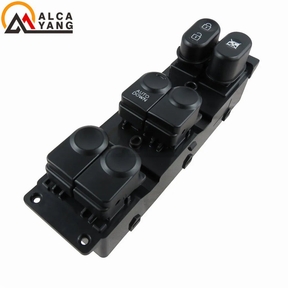 Interrupteur de Contrôle de Fenêtre Électrique Corps Métallique Pour Hyundai Verna 2010-2014